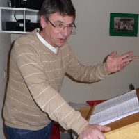 Horst Bittel bei seiner Rede